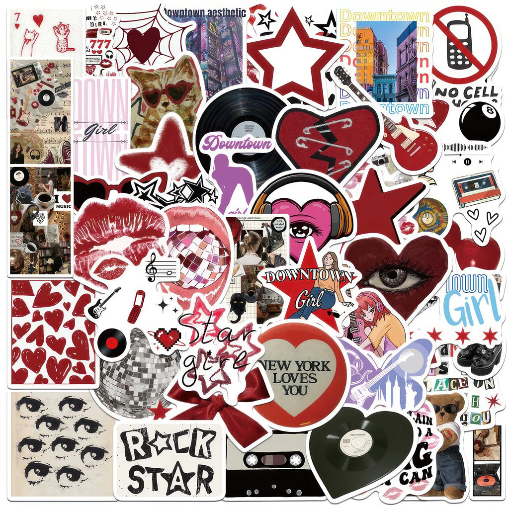 50 piezas de sticker